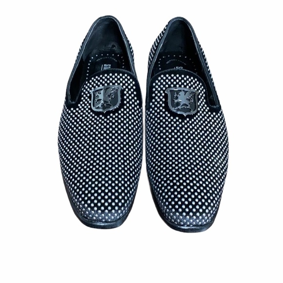 Stacy Adams Silver Stud Swagger Loafers Size 9 main image 12